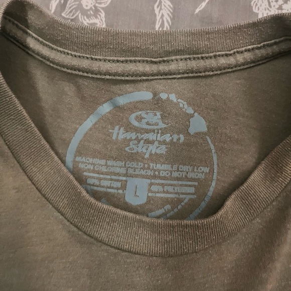 Hawaiian Style men’s tee L - Picture 3 of 3